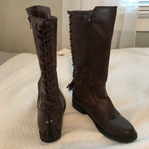 Brown Rampage Girls Boots